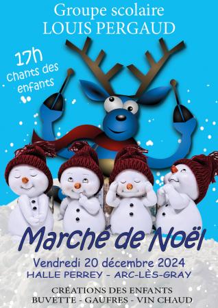 affiche avec bonhomme de neige rigolos